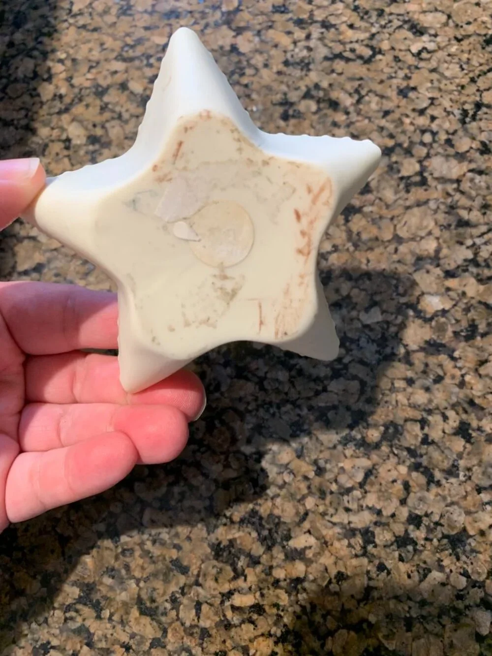 PartyLite Sea Drifters White Bisque Porcelain Votive Candle Holders Starfish